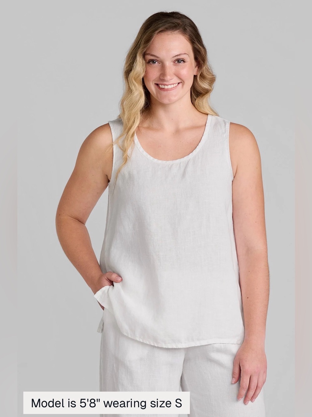 Flax Fundamental Tank - Linen Tank Top
